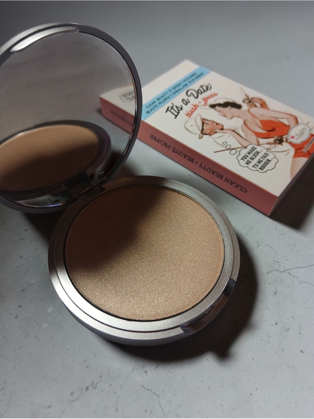 💃🏼 The Balm Mary Lou Manizer Highlighter & Shimmer Shadow | Full Size